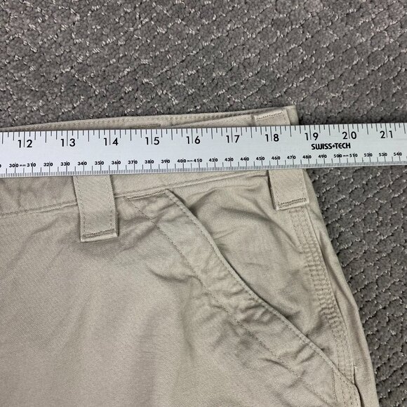 Carhartt Carpenter Pants Men's 38 x 30 Original Dungaree Fit Work Wear B151 TAN - Picture 7 of 11